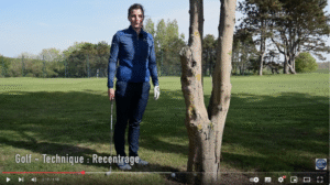 La tactique de recentrage au golf