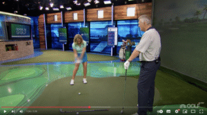 Créer de la vitesse pour créer du spin au golf